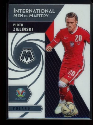2021 Panini Mosaic UEFA EURO #14 Piotr Zielinski International Men of Mastery - Image 1 of 2