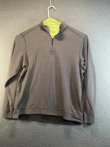 Tommy Bahama Maglione Pullover Quarto Zip Uomo Taglia XL Grigio Casual - Foto 1 di 7