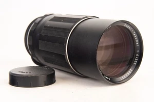 Pentax Super Takumar 200mm f/4 Prime Telephoto MF Lens with Cap M42 Mount V25 - Picture 1 of 9