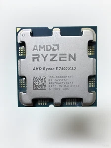 AMD Ryzen 5 7600X3D R5-7600X3D 4.1Ghz 6-Croe/12t 65W Socket AM5 100-000001721 - Picture 1 of 2