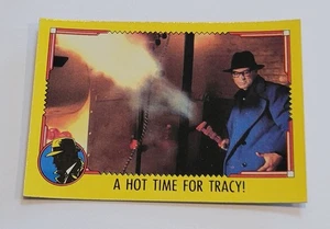 1990 Dick Tracy Card #59 A Hot Time For Tracy Topps/Disney Movie Hobby-Excellent - Picture 1 of 4