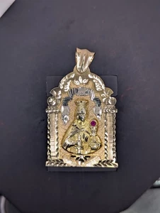 14 Karat Gold Heilige Barbara Anhänger - Bild 1 von 6