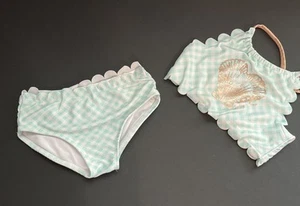 Body Glove Girls Swim Suit Bikini 2 Piece Green Size 5 - Picture 1 of 7
