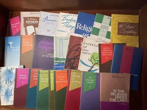 Lot of 24 Bible Class Booklets by M.R. DeHaan, M.D. - Picture 1 of 6