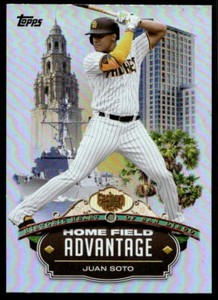2023 Topps Home Field Advantage HA-2 Juan Soto Padres Baseball Card
