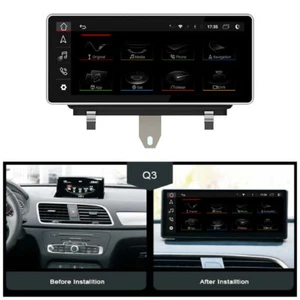 Android 12.0 Car Stereo for Audi Q3 2011-2018 GPS Navi WiFi Phone Link Carplay - Picture 1 of 19