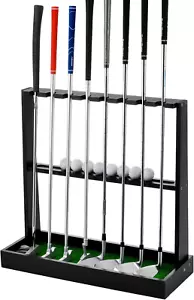 Wooden Golf Putter Stand, Golf Club Holder Stand Floor Display Rack, Golf Club R - Picture 1 of 9