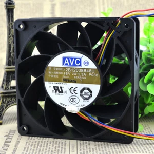 Ventilador DC 1 PIEZA NUEVO AVC 2B12038B48U DC 48V 1.3A 12 CM #LD - Imagen 1 de 1