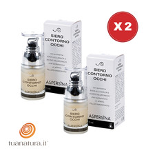 Aspersina Siero Contorno Occhi Bava di Lumaca 15ml Pharmalif [2 Confezioni]