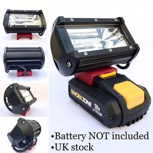 Worx WorkZone Compatible con Batería 18 V LED Antorcha de Trabajo Luz de Inundación Alto Brillo - Imagen 1 de 12