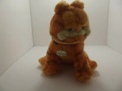 The Beanie Buddies TY 7" Garfield Green Eyes Cat Plush Stuffed Animal - Image 1 of 4