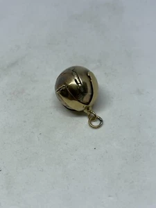 ANTIQUE MASONIC 9CT GOLD ON SILVER BALL FOB CHARM PENDANT ORB ROYAL ARCH 8.5G - Picture 1 of 2