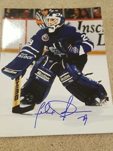 FELIX POTVIN SIGNED 8x10 PHOTO TORONTO MAPLE LEAFS #2 - Picture 1 of 3