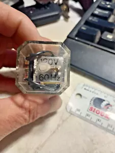 120 VAC DPDT Relay, NO SPECS. 1283 (NOS)(QTY 2 ea)B25 - Picture 1 of 5