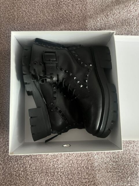 ASH Womens Madness Combat Boot Size US6 M EUR36