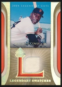 WILLIE MCCOVEY 2004 UD SP LEGENDARY CUTS LEGENDARY SWATCHES PANTS #LSWWM*GIANTS* - Picture 1 of 1