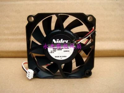 1pcs NIDEC M60R24MGAB 24V 0.08A 60*60*15 3 line printer power supply fan - Image 1 of 2