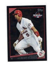 2009 Topps Update Wal-Mart Black Border #UH48 Albert Pujols NR-MT