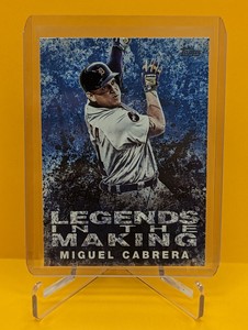 2018 Topps - Legends in the Making Series 1 Blue #LTM-MC Miguel Cabrera