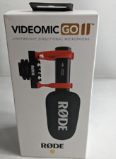 Rode Microphones VideoMic GO II 軽量指向性マイク