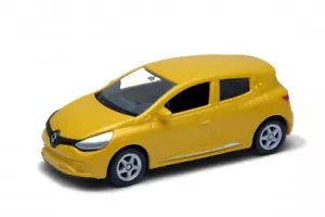 Welly Renault Clio RS Yellow 1:60 1:64 Scales 3 Inch Diecast Model Car - Picture 1 of 1