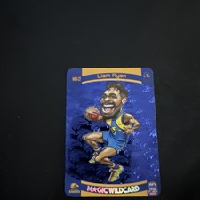 2021 AFL TEAM COACH MAGIC WILDCARD WILD CARD WEST COAST EAGLES LIAM RYAN MW17