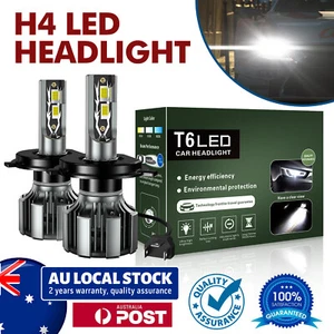 2x H4 LED Headlight Hi/Low Beam For Suzuki Swift 1999-2010 Liana 2001-2007 - Picture 1 of 13