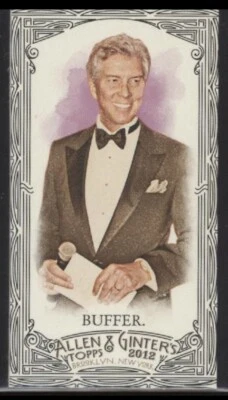 2012 Topps Allen & Ginter Mini Black Border Michael Buffer #314 - Image 1 of 2