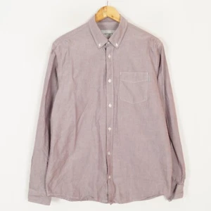 CARHARTT Men SHIRT Size L Regular Fit Pink Cotton BUTTON DOWN POCKET SHIRT Woven - Picture 1 of 9