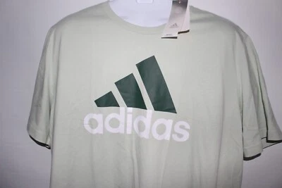 ADIDAS MINT GREEN S/S T-SHIRT SZ:2XL 2X XXL NWT - Image 1 of 2