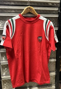 DUCATI CORSE MENS TSHIRT SIZE LARGE RED - Picture 1 of 3