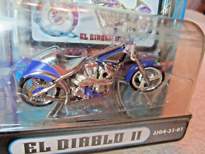 Jesse James West Coast Choppers El Diablo II 1:31 Diecast Motorcycle MOC