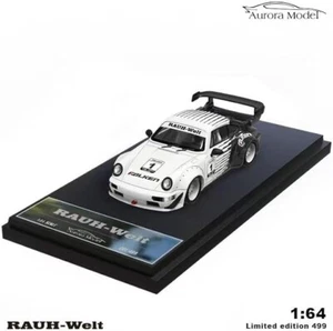 Aurora Model 1/64 Porsche RWB 964 - Black/White Falken Livery - Picture 1 of 1