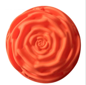 New Rose Flower Shape Silicone Cake Mold Bakeware Cupcake Mould Baking Tool - Picture 1 of 2