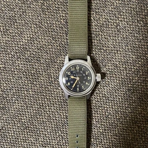 Reloj Militar Bulova MIL-W-3818A Años 60 De Colección con Correa Nailon Original OTAN JP - Imagen 1 de 12