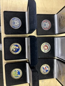 Monete Boy Scouts Of America 6pz 2015-2018 - Foto 1 di 7
