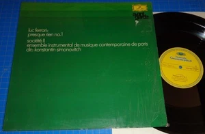 LUC FERRARI Presque Rien No.1, Societe II - DG Avantgarde 2543 004 - Bild 1 von 2