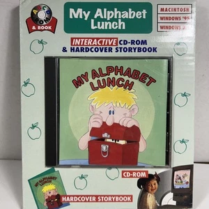 My Alphabet Lunch Interactive CD-ROM & Hardcover Storybook - Picture 1 of 6