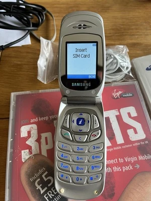 Samsung E400 Mobile Phone Virgin Mobile - Image 1 of 4