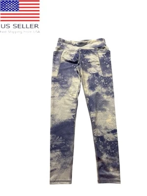 Leggings Athletic Works Niñas Core Tie Dye con Bolsillos Talla Mediana 7-8 Foto 1 de 4