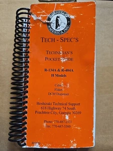 Hoshizaki Tech-Specs Manual Cuber Flaker DCM Dispenser H Models R-134A R-404A - Picture 1 of 2