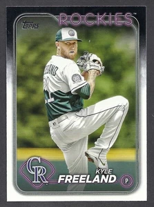 2024 Topps #198 - Kyle Freeland Colorado Rockies - Bild 1 von 2