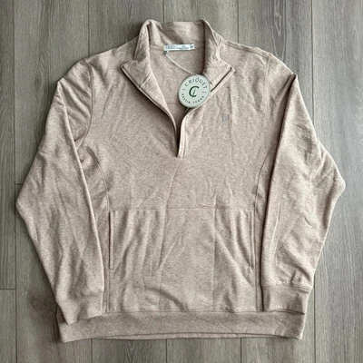 Criquet - Men's Fleece Weekender Pullover - Heather Stone - NWT - Size XXL - Image 1 of 4