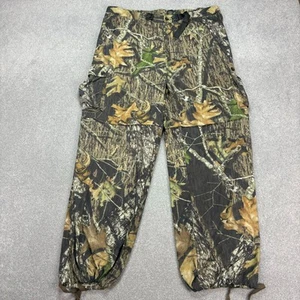Realtree Trousers Adult Extra Large Brown Carpenter Camo Y2K Workwear Pant Men - Picture 1 of 8