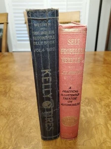 Self Propelled Vehicles by Homans 1910 and Kelly Blue Book 1922 - Imagen 1 de 8