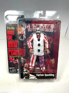 NECA Reel Toys House of 1000 Corpses Captain Spaulding Actionfigur Neu - Bild 1 von 4