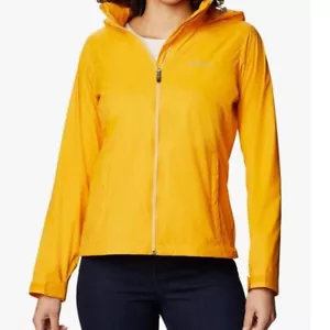 Columbia Packable Women's Switchback Hooded Windbreaker Rain Jacket Size Large - Picture 1 of 9
