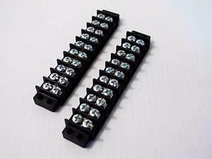 MAGNUM TB100-10 TA Terminal 10-Position Dual Row Strip 20 AMP  - Picture 1 of 2