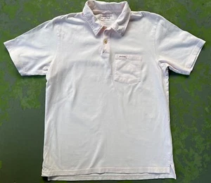 Camisa Polo Para Hombre Vintage A&F Abercrombie & Fitch Rosa 2 Botones Talla Olor Deletrear - Imagen 1 de 3