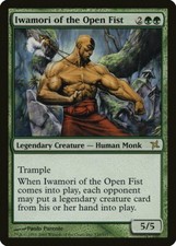 Iwamori of the Open Fist Betrayers of Kamigawa NM Green Rare MTG CARD ABUGames
